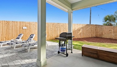Located 1/2 MILE from sugar white sand beaches and pristine on Sharks Tooth Golf Club in Florida - for sale on GolfHomes.com, golf home, golf lot