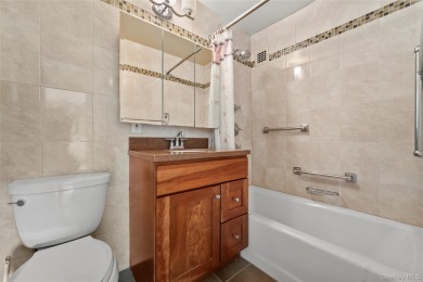 Commuter's dream with assigned garage parking! Large 2 bedrooms on Scarsdale Golf Club in New York - for sale on GolfHomes.com, golf home, golf lot
