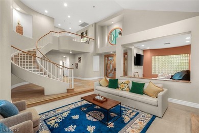 Perfectly positioned on the fairway, this elegant estate offers on Spanish Trail Golf and Country Club in Nevada - for sale on GolfHomes.com, golf home, golf lot