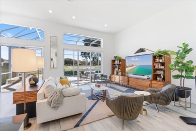 Stunningly renovated home located on two fairways of the Eagle on TPC Eagle Trace in Florida - for sale on GolfHomes.com, golf home, golf lot