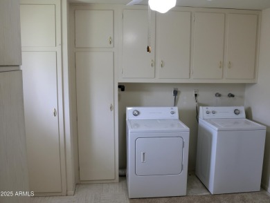Centrally located in the heart of Sun City. 
This 2 bedroom 2 on Sun City Lakes West and East in Arizona - for sale on GolfHomes.com, golf home, golf lot