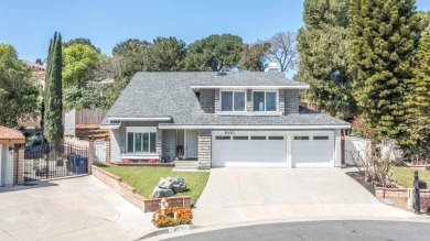 This is a striking traditional two story property located on the on Indian Hills Country Club in California - for sale on GolfHomes.com, golf home, golf lot