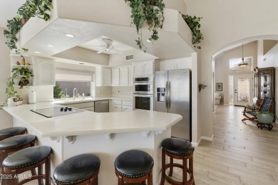 Popular, open 2BR, 2BA Hermosa model on the 17th tee box in the on Palo Verde Golf and Country Club in Arizona - for sale on GolfHomes.com, golf home, golf lot