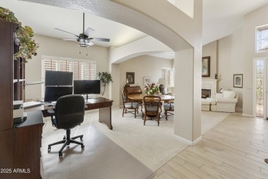 Popular, open 2BR, 2BA Hermosa model on the 17th tee box in the on Palo Verde Golf and Country Club in Arizona - for sale on GolfHomes.com, golf home, golf lot