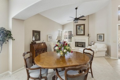 Popular, open 2BR, 2BA Hermosa model on the 17th tee box in the on Palo Verde Golf and Country Club in Arizona - for sale on GolfHomes.com, golf home, golf lot