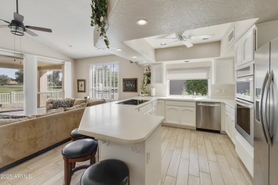 Popular, open 2BR, 2BA Hermosa model on the 17th tee box in the on Palo Verde Golf and Country Club in Arizona - for sale on GolfHomes.com, golf home, golf lot
