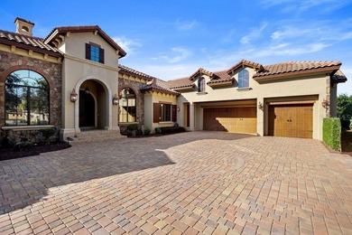 Remarkable Waterview Estate in Keene's Pointe! Heated Saltwater on The Golden Bear Club At Keenes Pointe in Florida - for sale on GolfHomes.com, golf home, golf lot