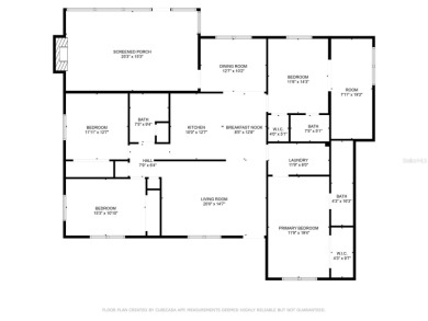HIGH AND DRY SEMINOLE BLOCK HOME in NON FLOOD ZONE! Beautifully on Bayou Golf Club in Florida - for sale on GolfHomes.com, golf home, golf lot