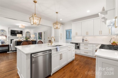 Blending luxury  comfort, this completely renovated home on Ballantyne Resort and Country Club in North Carolina - for sale on GolfHomes.com, golf home, golf lot