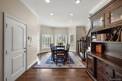 Experience luxury living in this beautifully renovated colonial on Forest Lake Country Club in Michigan - for sale on GolfHomes.com, golf home, golf lot