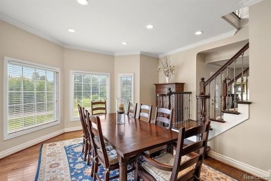 Experience luxury living in this beautifully renovated colonial on Forest Lake Country Club in Michigan - for sale on GolfHomes.com, golf home, golf lot