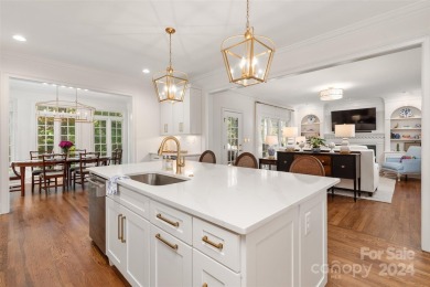 Blending luxury  comfort, this completely renovated home on Ballantyne Resort and Country Club in North Carolina - for sale on GolfHomes.com, golf home, golf lot