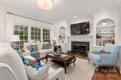 Blending luxury  comfort, this completely renovated home on Ballantyne Resort and Country Club in North Carolina - for sale on GolfHomes.com, golf home, golf lot