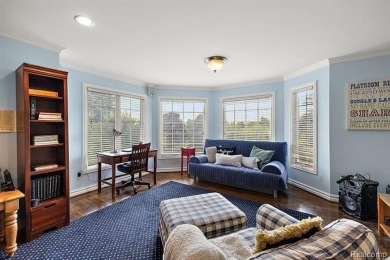 Experience luxury living in this beautifully renovated colonial on Forest Lake Country Club in Michigan - for sale on GolfHomes.com, golf home, golf lot