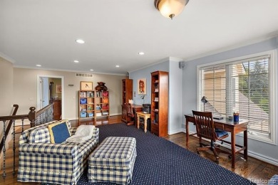 Experience luxury living in this beautifully renovated colonial on Forest Lake Country Club in Michigan - for sale on GolfHomes.com, golf home, golf lot