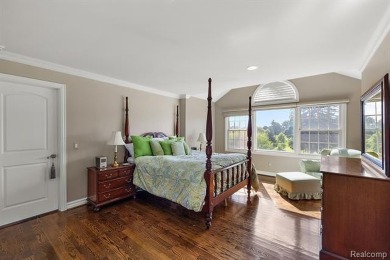 Experience luxury living in this beautifully renovated colonial on Forest Lake Country Club in Michigan - for sale on GolfHomes.com, golf home, golf lot