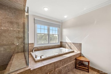 Experience luxury living in this beautifully renovated colonial on Forest Lake Country Club in Michigan - for sale on GolfHomes.com, golf home, golf lot