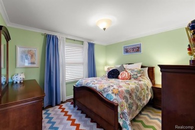 Experience luxury living in this beautifully renovated colonial on Forest Lake Country Club in Michigan - for sale on GolfHomes.com, golf home, golf lot