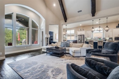 Gorgeous Highland built home on the 16th fairway in Reata of on Lantana Golf Club in Texas - for sale on GolfHomes.com, golf home, golf lot