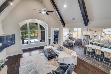 Gorgeous Highland built home on the 16th fairway in Reata of on Lantana Golf Club in Texas - for sale on GolfHomes.com, golf home, golf lot