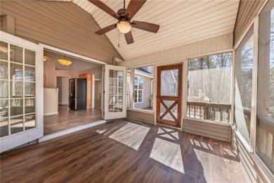 Welcome home to your own private mountainside retreat in Lake on The Highlands Course at Lake Arrowhead in Georgia - for sale on GolfHomes.com, golf home, golf lot