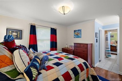 Experience luxury living in this beautifully renovated colonial on Forest Lake Country Club in Michigan - for sale on GolfHomes.com, golf home, golf lot