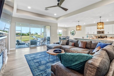 Unwind on the water in this luxurious haven nestled on a quiet on Burnt Store Golf Club in Florida - for sale on GolfHomes.com, golf home, golf lot