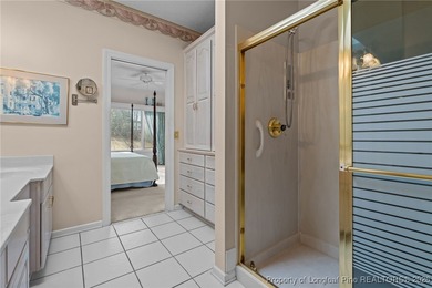 Discover serene golf course living in the prestigious gated on Carolina Trace Country Club in North Carolina - for sale on GolfHomes.com, golf home, golf lot