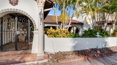 Luxury living in this Waterfront Mediterranean Estate in on The Diplomat Golf Resort and Spa in Florida - for sale on GolfHomes.com, golf home, golf lot