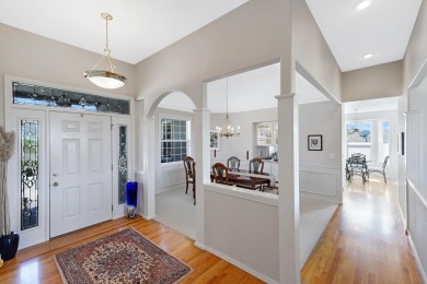 Situated on the 18th hole of the Plains Golf Course, this on The Fairways at West Terrace in Washington - for sale on GolfHomes.com, golf home, golf lot