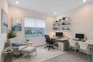 Positioned on one of the most desirable pond and golf view lots on Eagle Creek Golf Club in Florida - for sale on GolfHomes.com, golf home, golf lot