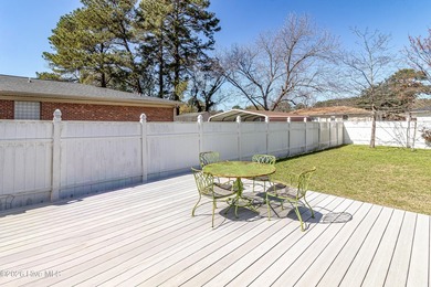 Don't miss this all-brick 3BR/2BA home with a privacy-fenced on Goldsboro Municipal Golf Course in North Carolina - for sale on GolfHomes.com, golf home, golf lot