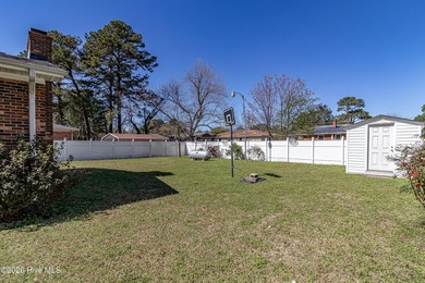 Don't miss this all-brick 3BR/2BA home with a privacy-fenced on Goldsboro Municipal Golf Course in North Carolina - for sale on GolfHomes.com, golf home, golf lot