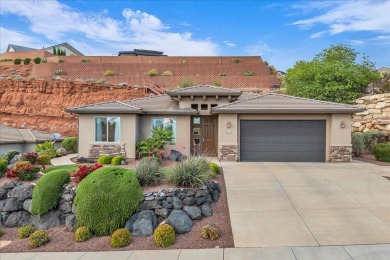 This 3-bedroom, 2-bath home in Lakota Ridge offers thoughtful on Entrada at Snow Canyon in Utah - for sale on GolfHomes.com, golf home, golf lot