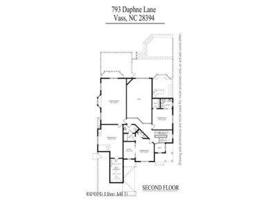 Stunning waterfront brick home located in the gated community of on Woodlake Country Club in North Carolina - for sale on GolfHomes.com, golf home, golf lot