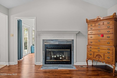 This well-maintained brick home sits on a spacious corner lot in on Harbour Point Golf Club in North Carolina - for sale on GolfHomes.com, golf home, golf lot