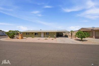 Check out this 2 bed/2 full bath home located down the street on Desert Hills Golf Course in Arizona - for sale on GolfHomes.com, golf home, golf lot