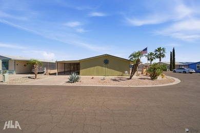 Check out this 2 bed/2 full bath home located down the street on Desert Hills Golf Course in Arizona - for sale on GolfHomes.com, golf home, golf lot