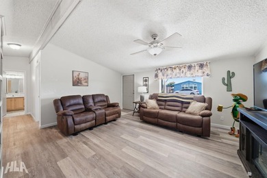 Check out this 2 bed/2 full bath home located down the street on Desert Hills Golf Course in Arizona - for sale on GolfHomes.com, golf home, golf lot