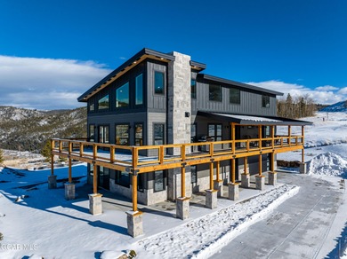 Gorgeous mountain-modern home offering breathtaking 360-degree on Headwaters Golf Course At Granby Ranch in Colorado - for sale on GolfHomes.com, golf home, golf lot