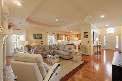 Bright & cheery end unit townhome with low maintenance brick on Cape Fear National At Brunswick Forest in North Carolina - for sale on GolfHomes.com, golf home, golf lot