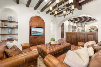 Nestled serenely on the front row, this extraordinary estate on  in California - for sale on GolfHomes.com, golf home, golf lot