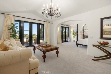 Nestled serenely on the front row, this extraordinary estate on  in California - for sale on GolfHomes.com, golf home, golf lot