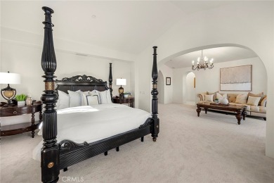 Nestled serenely on the front row, this extraordinary estate on  in California - for sale on GolfHomes.com, golf home, golf lot