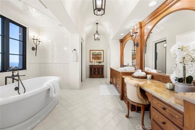 Nestled serenely on the front row, this extraordinary estate on  in California - for sale on GolfHomes.com, golf home, golf lot
