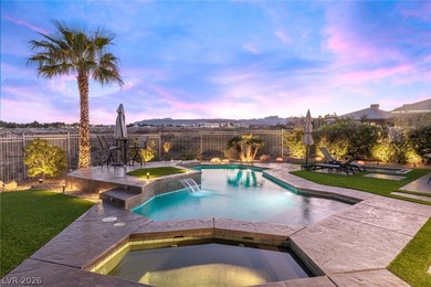 Among Summerlin's most distinguished addresses, this TPC Canyon on Badlands Golf Club in Nevada - for sale on GolfHomes.com, golf home, golf lot