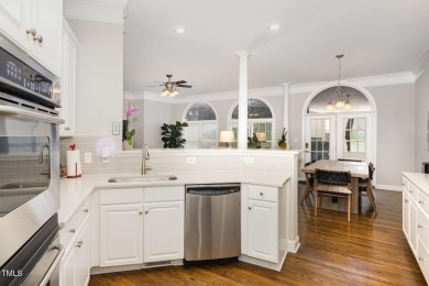 Gorgeous luxury golf course townhome on the 1st fairway at on TPC at Wakefield Plantation in North Carolina - for sale on GolfHomes.com, golf home, golf lot