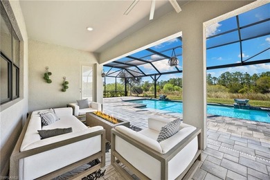 Perfectly positioned on a premium pie shaped preserve homesite on Old Corkscrew Golf Club in Florida - for sale on GolfHomes.com, golf home, golf lot