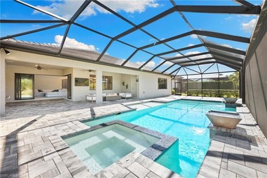 Perfectly positioned on a premium pie shaped preserve homesite on Old Corkscrew Golf Club in Florida - for sale on GolfHomes.com, golf home, golf lot