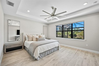 Perfectly positioned on a premium pie shaped preserve homesite on Old Corkscrew Golf Club in Florida - for sale on GolfHomes.com, golf home, golf lot